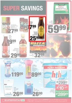 SUPERSPAR EASTERN CAPE : My Superspar (20 April - 2 May 2021) Valid In Bluewater Bay, Despatch, Gelvandale, Nahoon, Jeffery's Bay, Rosehill, Melville's, Protea, Sedgefield, Village On Main, Debi Lee, page 7