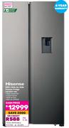 Hisense 508L Side By Side Freezer Fridge H670SIT-WD