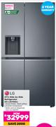 LG 611L Side By Side Refrigerator GC-L257SQSL