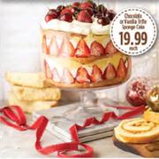Chocolate Or Vanilla Triffle Sponge Cake-Each
