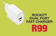 Rockitt Dual Port Fast Charger