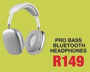 Pro Bass Bluetooth Headphones