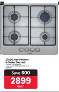 Bosch 600mm 4-Burner 4-Series Gas Hob PGP6B5B627 