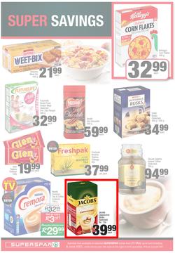 SUPERSPAR EASTERN CAPE : My Superspar (25 May - 6 June 2021) Valid in Despatch, Sunridge, Nicks Food Berea, Vincent, Knysna, George, Jeffery's Bay, St. Francis Bay, Port Alfred, Uitenhage, Queenstown, page 7