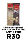 Carbsmart Sugar Free Chocolate Assorted-For Any 2 x 30g