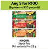 Knorr Stock Pot-For 5 x 4 x 28g