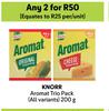Knorr Aromat Trio Pack-For 2 x 200g