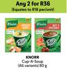 Knorr Cup A Soup-For 2 x 80g