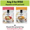 M Muesli-For 2 x 1Kg