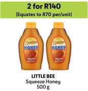 Little Bee Squeeze Honey-For 2 x 500g