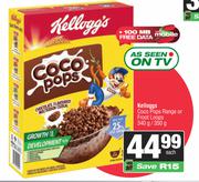 Kelloggs Coco Pops Range Or Froot Loops-340g/350g