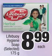Lifebuoy Hygiene Soap (Selected)-175g Each