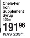 Chela-Fer Iron Supplement Syrup-150ml