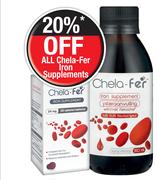 Chela-Fer Iron Supplement 24mg 30 Tablets