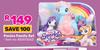Sparkle Girlz Ponies Family Set