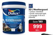 Dulux Weatherguard 154478-20Ltr