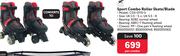 Pantha Sport Sport Combo Roller Skate/Blade CDS-0115-S-Per Combo