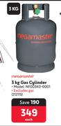 Megamaster 3Kg Gas Cylinder NF003K0-0001 212115