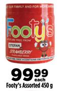 Footy's Assorted-450g Each