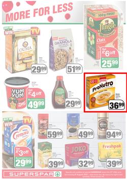 SUPERSPAR EASTERN CAPE : Go Big (27 July - 8 August 2021) Valid In | Bluewater Bay, Amalinda, Knysna, Heather Park, Jeffery's Bay, Rosehill, Protea, Sedgefield, Spandau, page 7