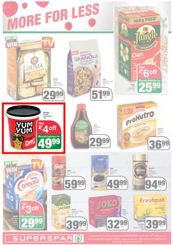 SUPERSPAR EASTERN CAPE : Go Big (27 July - 8 August 2021) Valid In | Bluewater Bay, Amalinda, Knysna, Heather Park, Jeffery's Bay, Rosehill, Protea, Sedgefield, Spandau, page 7