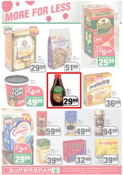 SUPERSPAR EASTERN CAPE : Go Big (27 July - 8 August 2021) Valid In | Bluewater Bay, Amalinda, Knysna, Heather Park, Jeffery's Bay, Rosehill, Protea, Sedgefield, Spandau, page 7