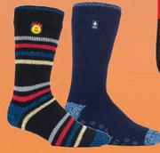 Mens Thermal Slipper Socks-Per Pair