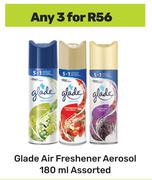 Glade Air Freshener Aerosol Assorted-For Any 3 x 180ml