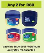 Vaseline Blue Seal Petroleum Jelly Assorted-For Any 2 x 250ml