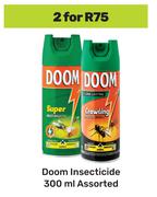 Doom Insecticide Assorted-For 2 x 300ml