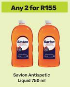 Savlon Antiseptic Liquid-For Any 2 x 750ml