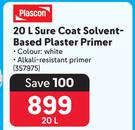 Plascon 20L Sure Coat Solvent Based Plaster Primer