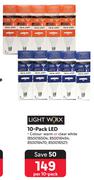 Light Worx 10 Pack LED-Per 10 Pack