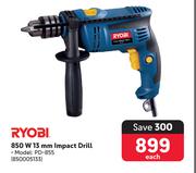 Ryobi 850W 13mm Impact Drill PD-855