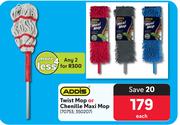 Addis Twist Mop Or Chenille Maxi Mop-Each