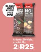 Carbsmart Chocolates Assorted-For 2 x 30g