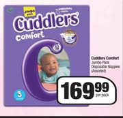 Cuddlers Comfort Jumbo Pack Disposable Nappies Assorted-Per Pack