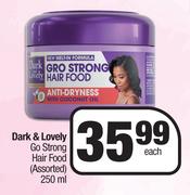 Dark & Lovely Go Strong Hair Food Assorted-250ml Each