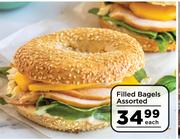 Filled Bagels Assorted-Each