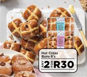 Hot Cross Buns-For 2 x 6's