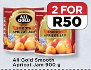 All Gold Smooth Apricot Jam-For 2 x 900g