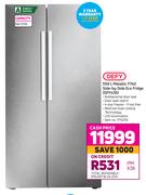 Defy 559L Metallic F740 Side By Side Eco Fridge DFF436
