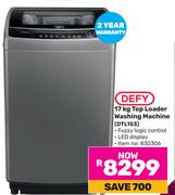 Defy 17Kg Top Loader Washing Machine DTL153
