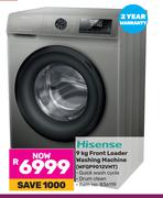 Hisense 9Kg Front Loader Washing Machine WFQP9012VMT