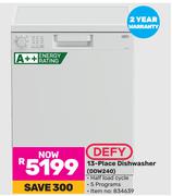 Defy 13 Place Dishwasher DDW240