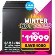 Samsung 21Kg Top Loader Washing Machine WA21CG6745BVFA