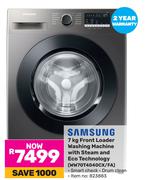 Samsung 7Kg Front Loader Washing Machine With Steam & Eco Technology WW70T4040CX/FA