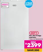 DEFY BAR FRIDGE 90L 