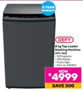 Defy 8Kg Top Loader Washing Machine DTL 165
