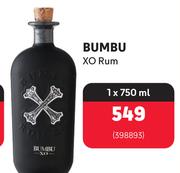 BUMBU XO Rum 398893-1 x 750ml